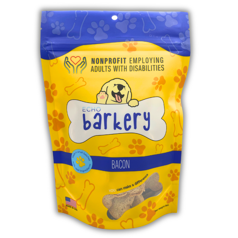 Crunchy Bacon Dog Treat Biscuits - Fundraiser