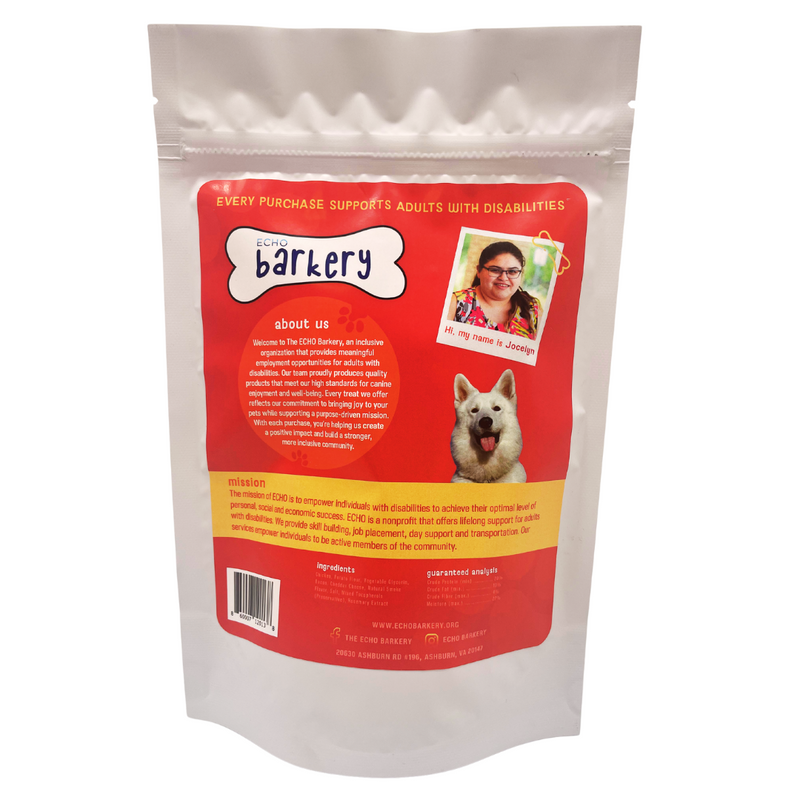 Chicken Cheesy Bacon Soft Jerky Dog Treats - Fundraiser